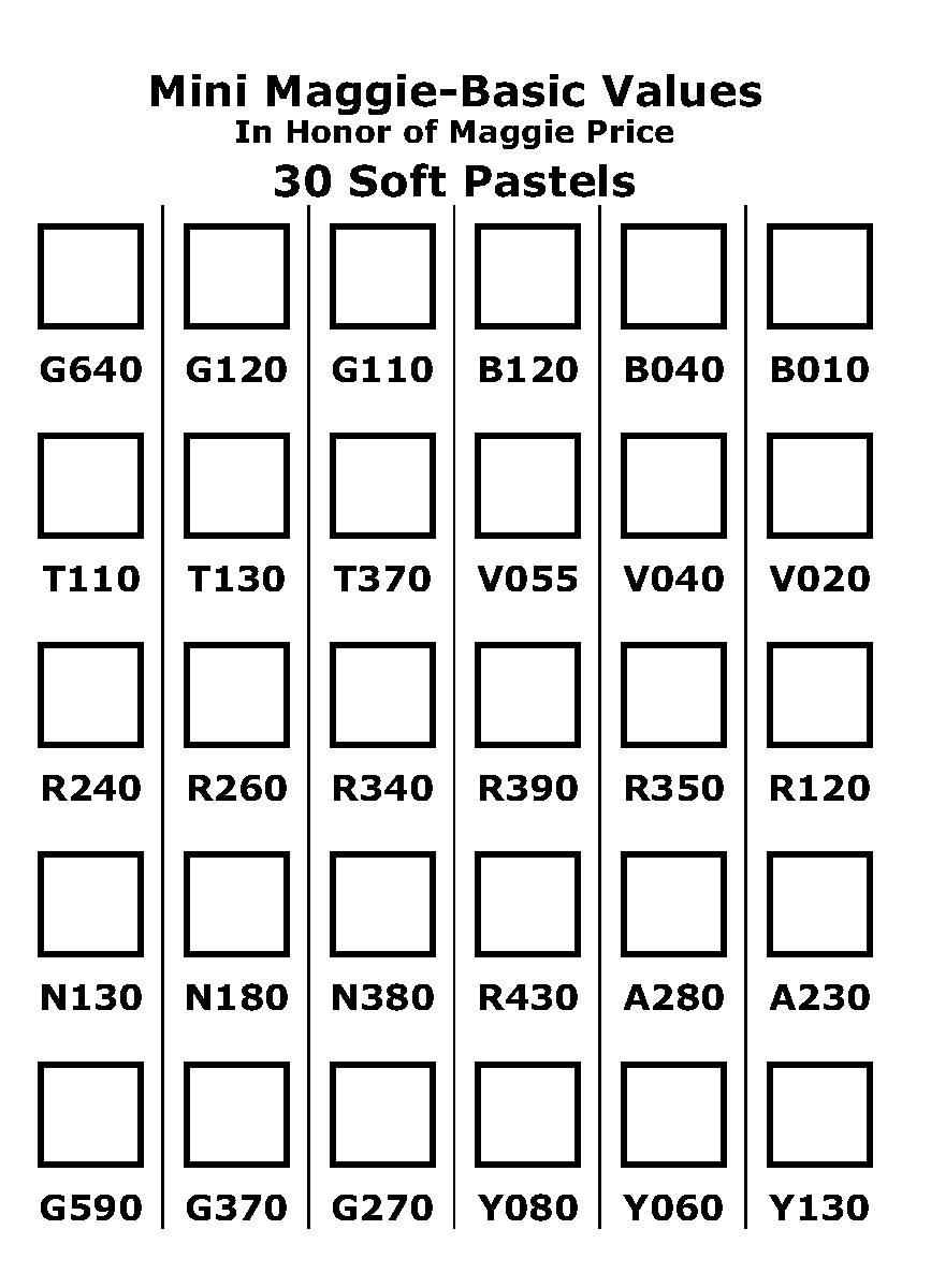 30 Mini Maggie-Basic Values