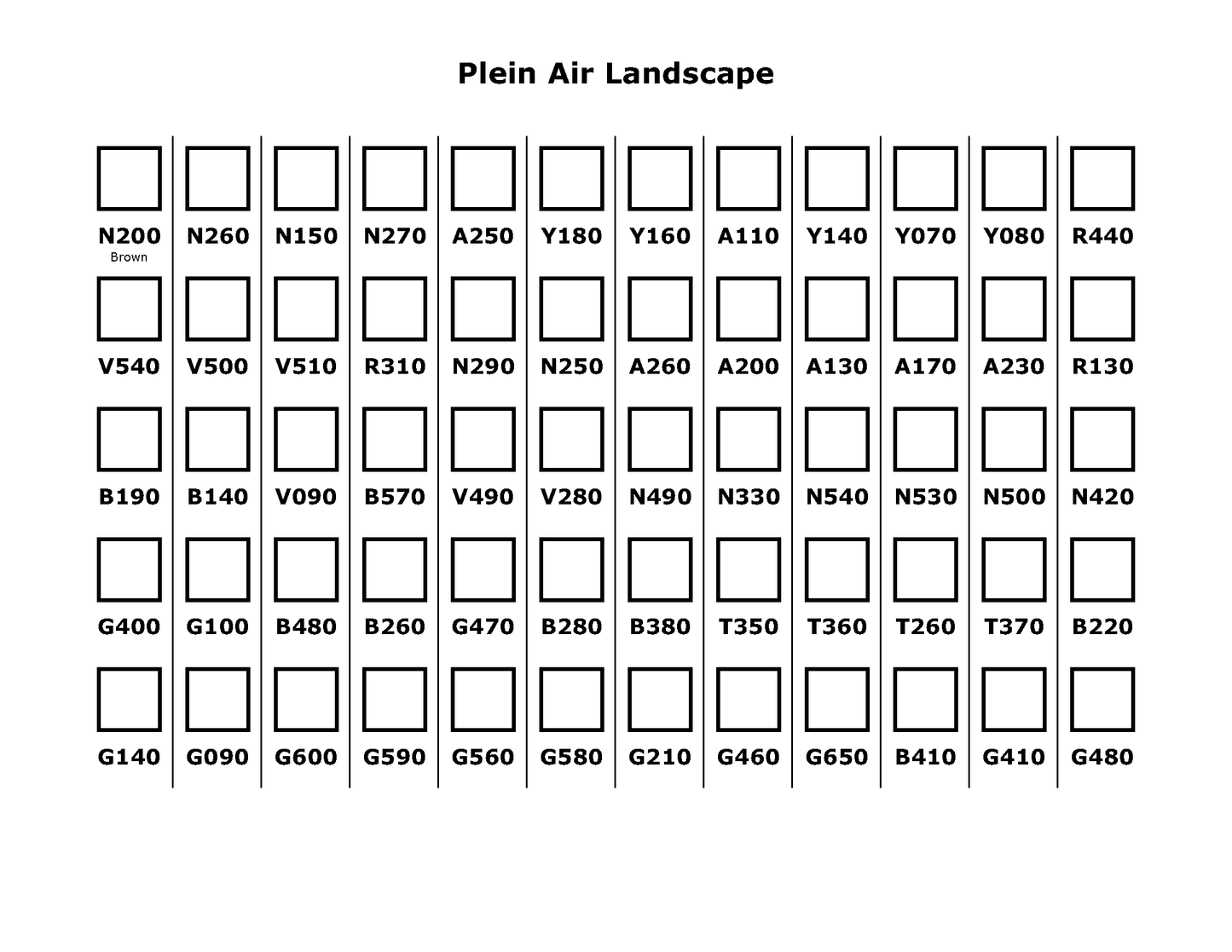 60 Plein Air Landscape