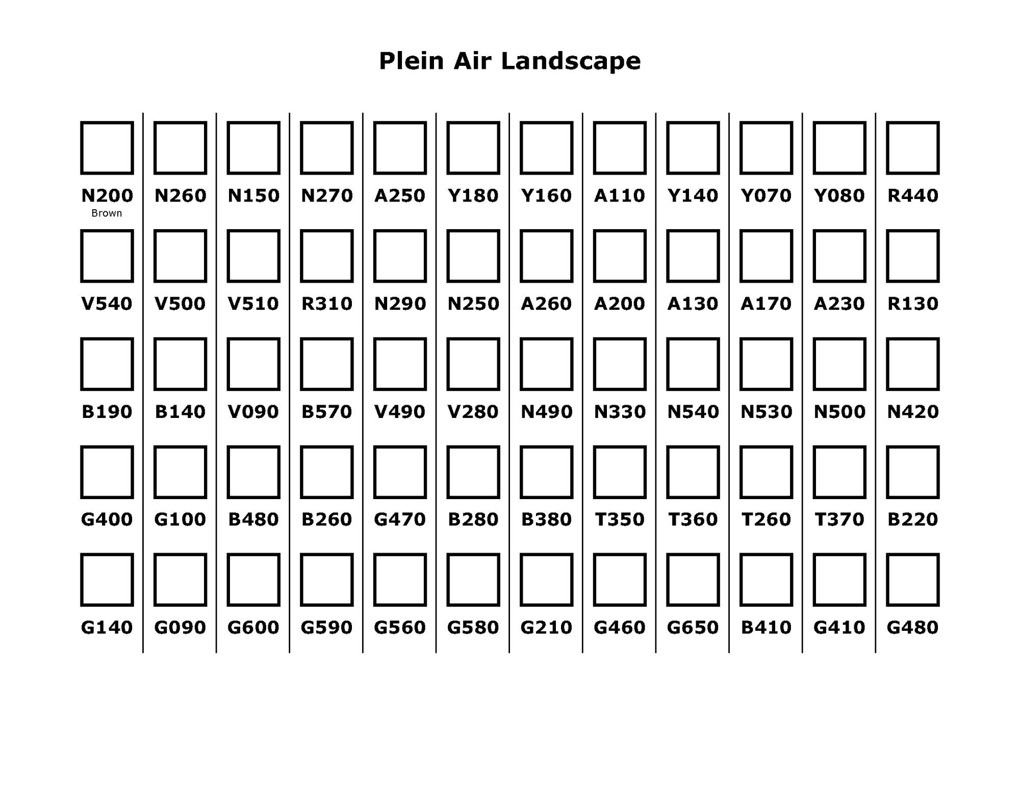 60 Plein Air Landscape