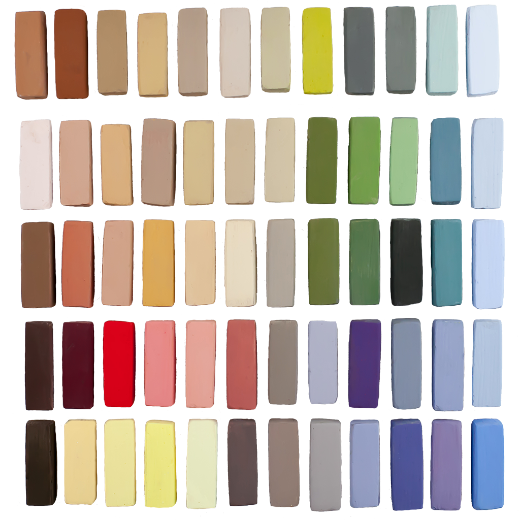 60 Arid Landscape Soft Pastel Set