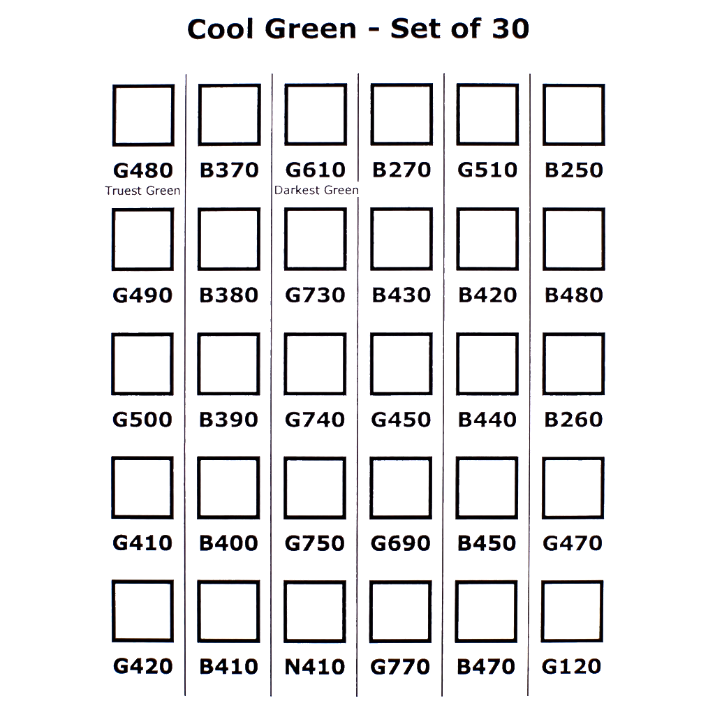 30 Cool Greens