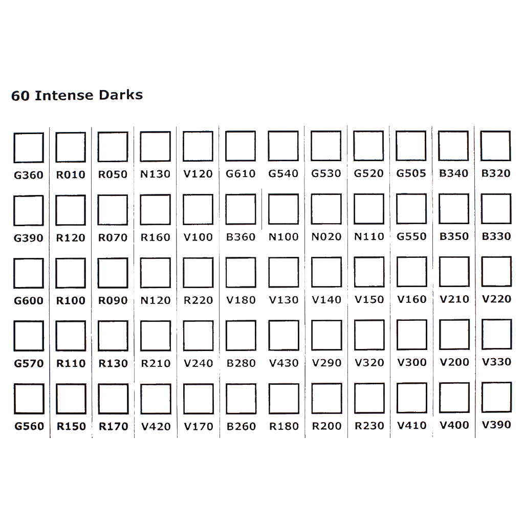 60 Intense Darks