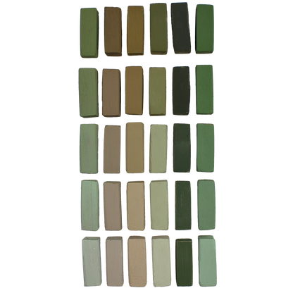 30 Neutral Greens