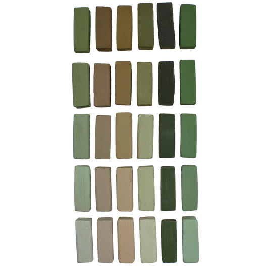 30 Neutral Greens